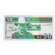 Urlanumis Namibia 50 Dollars 2018 Pick-13 Unc - Çil Banknot