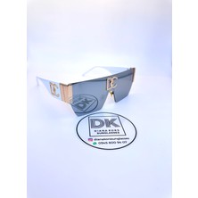 Diana Kors DK2234 Beyaz Aynalı Kadın Güneş Gözlüğü