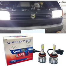 Özgürce Vw Transporter T4 LED Xenon Far Ampulleri H4 Duo Beyaz Yeni Seri
