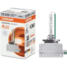 Özgürce D3S 35W Yeşil Çubuklu Xenon Far Ampulü, Parlak ve Yüksek Performanslı