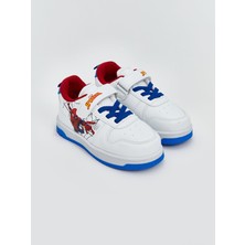 Lc Waikiki Yeni Sezon Spider-Man Baskılı Erkek Bebek Spor Ayakkabı