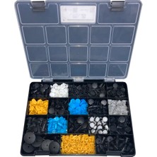 Özgürce 810 Parça Takım: Tampon ve Davlumbaz Klipsleri Çanta Seti