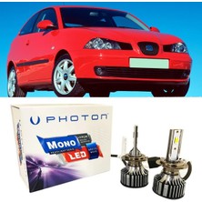 Özgürce Seat Ibiza H3 Xenon LED Uzun Far Ampülü Beyaz 2003-2009