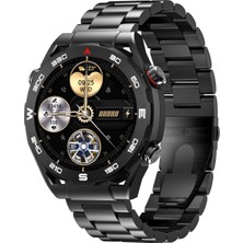 Normadia M9030 Ultra Hd 46MM Akıllı Saat, Metal Kordon, Şık ve Fonksiyonel