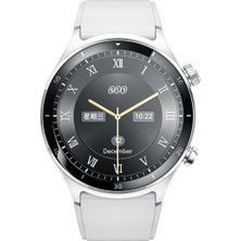 Normadia S7 Active Gt Akıllı Saat, Amoled Hd Ekran, Çelik Kasa, 60Hz, Beyaz