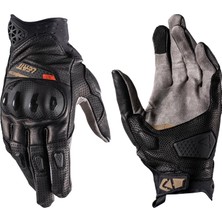 Leatt Adv X-Flow 8.5 Kısa Siyah Motosiklet Eldiveni