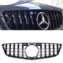 Özgürce Gtr Ön Panjur Izgara Seti, Pianoblack, W204, 2007-2012