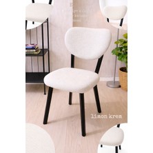 UY STYLE Jakarli Kumaş Elma Sandalye Kılıfı ,lastikli,esnekli Sandalye Örtüsü(Çubuk Desen) 1 Adet