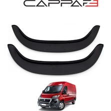 Özgürce Fiat Ducato Arka Teker Kaplama Abs Mat Siyah 2 Parça 2014 ve Sonrası