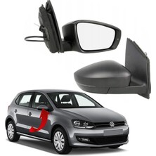 Özgürce Sağ Ayna Komple Sinyalli Ince Soket Vw Polo 2010-2014