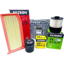 Özgürce Renault Symbol 1.5 Dci Filtre Bakım Seti 2013-2020 Uyumlu