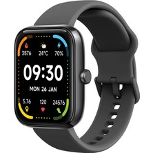 Normadia Şık 47MM Dikdörtgen Tasarım Akıllı Saat Siyah