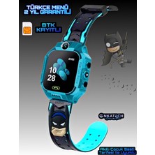 Normadia Çocuklar Için Lbs Konum Takipli Figürlü Akıllı Saat, Siyah Renk