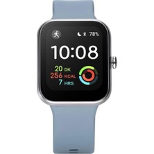 Vestel Şık ve Fonksiyonel Çok Fonksiyonlu Akıllı Saat 2 Max Mavi