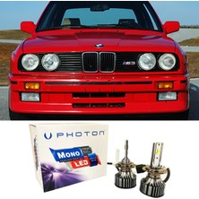 Özgürce Yüksek Parlaklık H1 Xenon Kısa Far Ampulü, Beyaz LED Işık, E30 Uyumlu