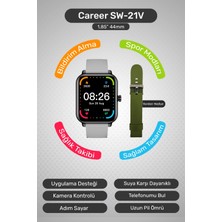 Normadia Akıllı Saat, Bildirim, Sağlık, Uyku Takibi, Spor, IP67, Uzun Pil Ömrü, Ios & Android Uyumlu