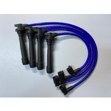 Özgürce Mavi Silikon Performans Buji Kablosu 1.4-1.6 16V 05-09 G4ED 4cc 8.5mm