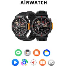 Normadia Su Geçirmez Silikon Kordonlu Akıllı Saat, Iphone ve Android Uyumlu