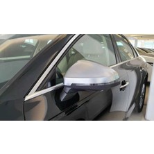 Özgürce Mat Gri Tuning Ayna Kapağı, Audi A4 / A5 S Peak Shine 2017+