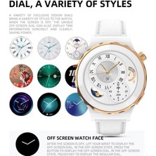 Normadia Mini Akıllı Saat Uyumlu Hw3 38-40MM Yuvarlak Ekran Hediye Kordonlu