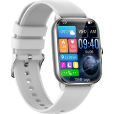 Normadia Sesli Görüşme ve Bildirim Özellikli 1.85" IP67 Full Ekran Akıllı Saat