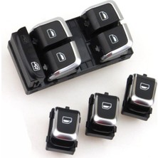 Özgürce Cam Düğmesi Anahtarı Seti, 2008-2012, Audi A4 B8 Için Yüksek Kalite