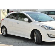 Özgürce Sport Marşpiyel Seti Siyah Plastik 2012-2017 Hyundai I30 Uyumlu