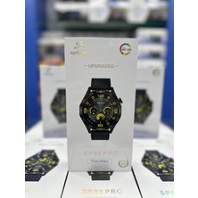 Normadia Şık Amoled Ekranlı Çok Fonksiyonlu Akıllı Saat, Siyah Kasa, Suya Dayanıklı