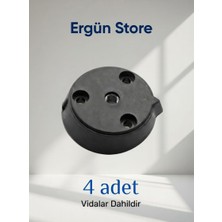 Ergün Store Açılı Zigon Sehpa Orta Sehpa Ayak Bağlantı Aparatı 10 Derece 4 Adet