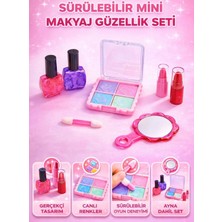 Yıldırım Oyuncak Sürülebilir 6 Parça Mini Makyaj Güzellik Seti