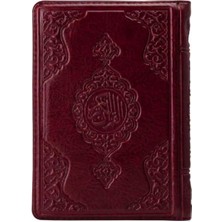 Hafız Boy Kur'an-I Kerim (Bordo, Kılıflı, Mühürlü, 2 Renk)