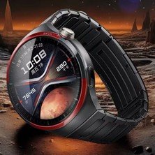 Normadia Süper Amoled Kavisli Ekran, 45MM Akıllı Saat + 3 Kordon Seçeneği