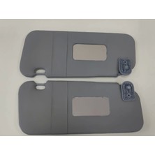 Özgürce Gri Peugeot 207 Güneşlik Seti Sağ ve Sol 2 Parça TST6256 Oem Serisi