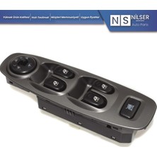 Özgürce Ön Sol Dörtlü Ayna Ayarlı Cam Düğmesi, 2002-2005 Hyundai Accent