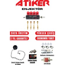 Özgürce Yüksek Performanslı 4 Silindir Enjektör, 3 Ohm Hediye ile Güçlendirilmiş