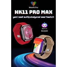 Normadia HK11 Pro Max 49MM Amoled Akıllı Saat, Chat Bot Özellikleriyle
