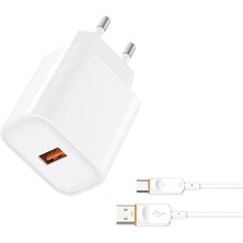 Galaxy Z Flip7 Uyumlu 25W Hızlı Şarj Adaptörü USB + Type-C Kablolu Hızlı Şarj Aleti