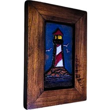 Toprakana Art Deniz Feneri Seramik Duvar Panosu