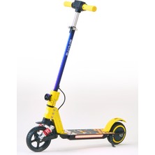 Elektrikli Çocuk Scooter 130W | 3 Kademe Hız | Ayarlanabilir Gidon | Uzun Menzil |koruma Seti Hediye