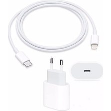 Macbook Ipad Iphone 11 / 12 - Pro Max Mini Uyumlu 20W Adaptör Kablo Usb-C Pd Hızlı Şarj Aleti