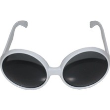 Marsilyan 80 Li Yıllar Beyaz Renk Nostalji Yeşilçam Parti Gözlüğü