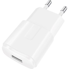 iPhone 8 Plus Uyumlu 2.0A Hızlı Şarj Adaptörü Tek USB Çıkışlı Seyahat Tipi Şarj Aleti