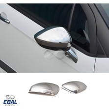 Özgürce Peugeot Rcz 2010 Üzeri Çelik Krom Ayna Kapağı 2 Prç Uyumlu