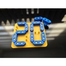 Mibe.co Eğitici Bul-Tak Sayı Blokları