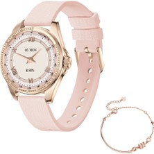 Normadia Renkli Amoled Ekran Bileklikli Akıllı Saat, Şık ve Fonksiyonel Tasarım