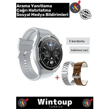 Normadia Çok Fonksiyonlu Akıllı Saat, Iphone ve Android Uyumlu, Çağrı ve Bildirim Özellikli