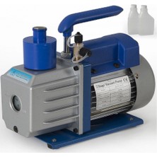 Yağlı Çift Kademe Vakum Pompası 15M3/H.(10CFM) Vakum:0,8pa Motor: 220VOLT
