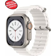 Normadia Gri Kasa Akıllı Saat, Çelik Kordon, Nfc, Bildirim, Sesli Arama, 49MM, Hediyeli