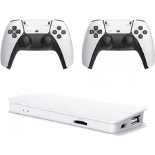 Marsilyan- 2.4 Ghz Oyun Konsolu Çift Konsol 4K Ultra Hd Game Stick