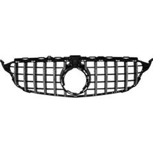 Özgürce C Serisi W205 2019+ Uyumlu Gtr Panjur, Piano Black ve Krom Detaylar